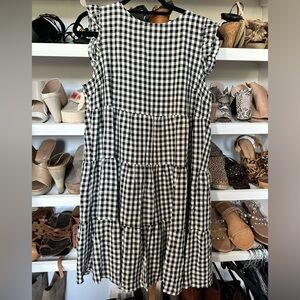 buffalo check dress